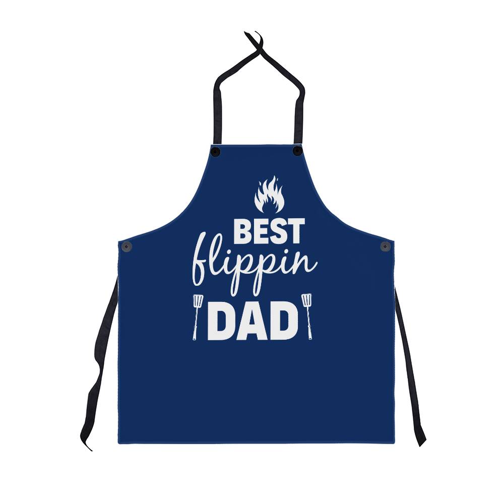 Best Gift For Dad The Custom Cooking Apron Best Flippin Dad - Kubby&Co Worldwide