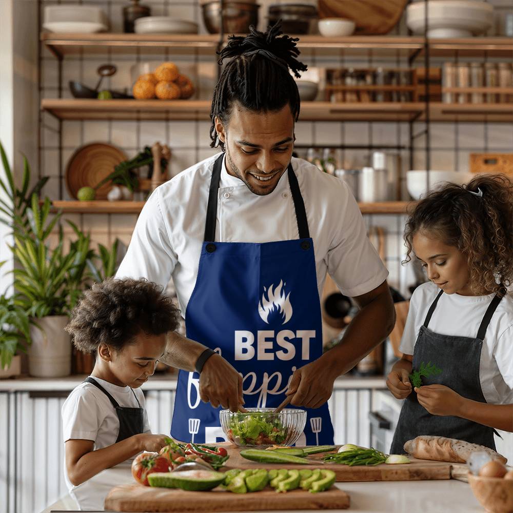 Best Gift For Dad The Custom Cooking Apron Best Flippin Dad - Kubby&Co Worldwide
