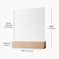 Customized Acrylic Plaque Picture Frame, Multi Color LED Lights - Kubby&Co Worldwide