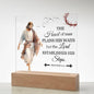 Customized Acrylic Plaque Picture Frame, Multi Color LED Lights - Kubby&Co Worldwide