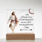 Customized Acrylic Plaque Picture Frame, Multi Color LED Lights - Kubby&Co Worldwide