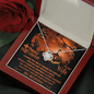 Gold Women's Necklace, Happy Halloween My Wife - Kubby&Co Worldwide