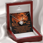 Gold Women's Necklace, Happy Halloween My Wife - Kubby&Co Worldwide