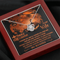 Gold Women's Necklace, Happy Halloween My Wife - Kubby&Co Worldwide