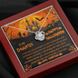 Gold Women's Necklace, Happy Halloween Daughter - Kubby&Co Worldwide