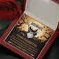 Gold Necklace, Happy Halloween, My Daughter, Sacred Knot - Kubby&Co Worldwide