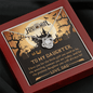 Gold Necklace, Happy Halloween, My Daughter, Sacred Knot - Kubby&Co Worldwide