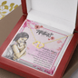 Gold Necklace, 18 Single Diamonds, Mother's Day, Tender Care - Kubby&Co Worldwide
