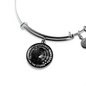 Engraved Gold Custom Bangle Bracelet, Cat Lovers, Whispered In My Ear - Kubby&Co Worldwide