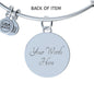 Engraved Gold Custom Bangle Bracelet, Cat Lovers, Whispered In My Ear - Kubby&Co Worldwide