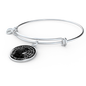 Engraved Gold Custom Bangle Bracelet, Cat Lovers, Whispered In My Ear - Kubby&Co Worldwide