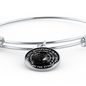Engraved Gold Custom Bangle Bracelet, Cat Lovers, Whispered In My Ear - Kubby&Co Worldwide