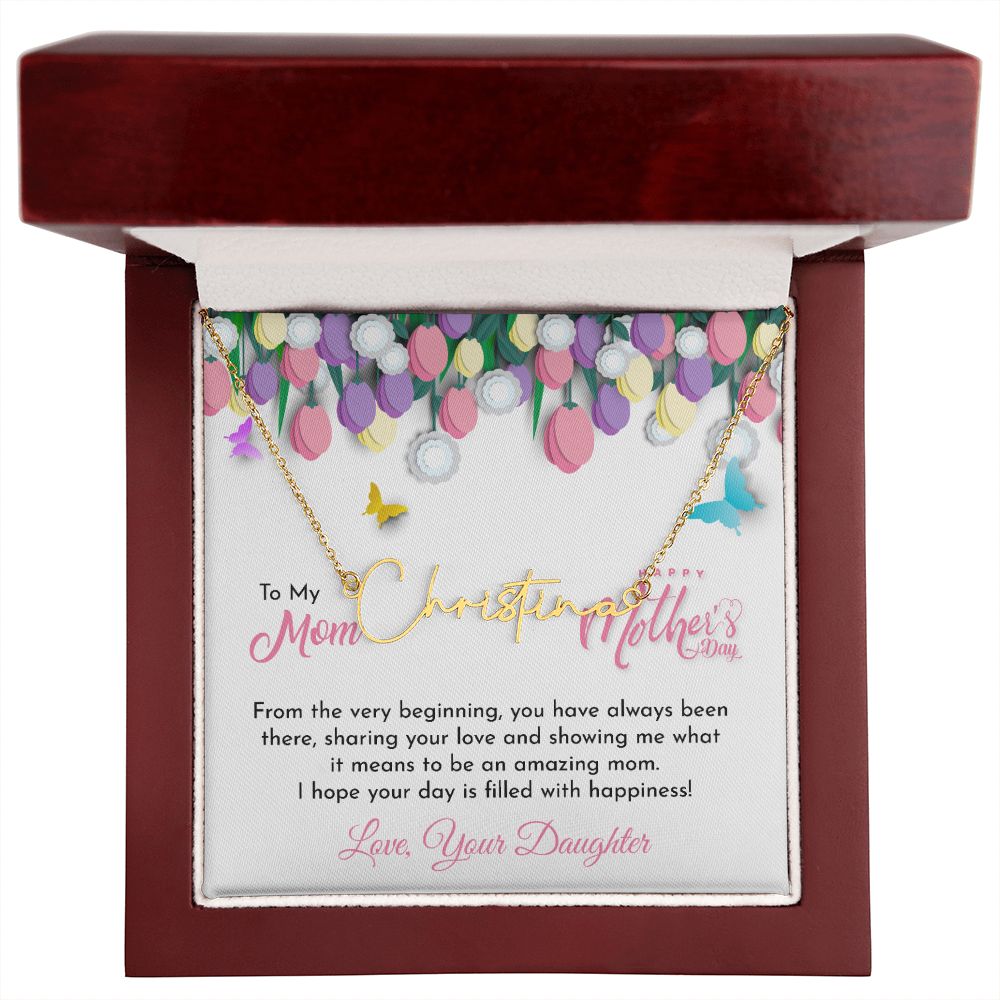 Mother's Day With Love, Signature Style Necklace, Always There - Kubby&Co Worldwide