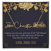 Mother's Day With Love, Signature Style Necklace, I Appreciate You - Kubby&Co Worldwide