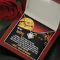 Gold Necklace, Happy Halloween My Wife, Love Knot - Kubby&Co Worldwide