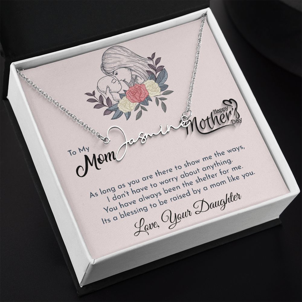 Mother's Day With Love, Signature Style Necklace, My Shelter - Kubby&Co Worldwide