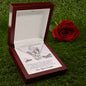 Mother's Day With Love, The Perfect Pair Necklace - Kubby&Co Worldwide