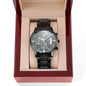 Best Gift To Son From Mom, Engraved Gorgeous Chronograph Watch - Kubby&Co Worldwide