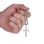 Father's Day, Cuban Link Chain Cross-Necklace, From Daughter - Kubby&Co Worldwide