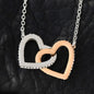 Gold Necklace, Interlocking Pendant and Necklace, To My Mom - Kubby&Co Worldwide