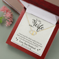 Gold Necklace, 18 Diamonds, To My Wife My Special Person - Kubby&Co Worldwide