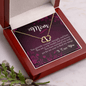 Gold Necklace, 18 Diamonds, Mom You Bring, Courage and Strength - Kubby&Co Worldwide