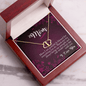 Gold Necklace, 18 Diamonds, Mom I Am Grateful and Blessed - Kubby&Co Worldwide