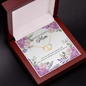Gold Necklace, 18 Diamonds, Stepmom Mother's Day, Thank You - Kubby&Co Worldwide