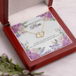 Gold Necklace, 18 Diamonds, Stepmom Mother's Day, Thank You - Kubby&Co Worldwide