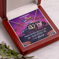 Gold Necklace, 18 Diamonds, To Mom You Are My World - Kubby&Co Worldwide