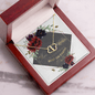 Gold Necklace, 18 Single Cut Diamonds, Happy Mother's Day - Kubby&Co Worldwide