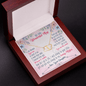 Gold Necklace, 18 Single Diamonds, Mother's Day, Loving Mother - Kubby&Co Worldwide