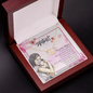 Gold Necklace, 18 Single Diamonds, Mother's Day, Tender Care - Kubby&Co Worldwide