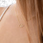 Gold Necklace, 18 Single Diamonds, My Wife Can't Live Without - Kubby&Co Worldwide
