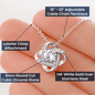 Gold Necklace, Happy Graduation Daughter, Love Mom & Dad - Kubby&Co Worldwide