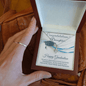 Gold Necklace, Happy Graduation Daughter, With Love - Kubby&Co Worldwide