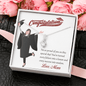 Gold Necklace, Happy Graduation Daughter, Love Mom - Kubby&Co Worldwide