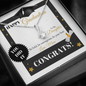 Happy Graduation Daughter, Alluring Beauty Necklace Gift - Kubby&Co Worldwide