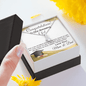 Gold Necklace, Graduation Daughter, Love Mom & Dad - Kubby&Co Worldwide