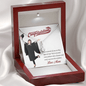 Gold Necklace, Happy Graduation Daughter, Love Mom - Kubby&Co Worldwide