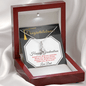 Happy Graduation Daughter, Alluring Beauty Necklace Gift - Kubby&Co Worldwide
