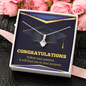 Gold Necklace, Happy Graduation, Follow Your Passion - Kubby&Co Worldwide