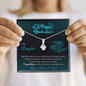 Gold Necklace, Happy Graduation Daughter, Love Mom & Dad - Kubby&Co Worldwide
