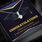 Gold Necklace, Happy Graduation, Follow Your Passion - Kubby&Co Worldwide