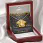 Happy Graduation Daughter, Alluring Beauty Necklace Gift - Kubby&Co Worldwide
