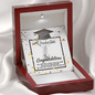 Happy Graduation Daughter, Alluring Beauty Necklace Gift - Kubby&Co Worldwide