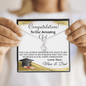 Gold Necklace, Graduation Daughter, Love Mom & Dad - Kubby&Co Worldwide