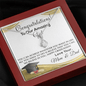 Gold Necklace, Graduation Daughter, Love Mom & Dad - Kubby&Co Worldwide