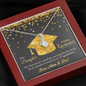 Happy Graduation Daughter, Alluring Beauty Necklace Gift - Kubby&Co Worldwide