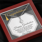 Gold Necklace, Happy Graduation Daughter, From Mom - Kubby&Co Worldwide
